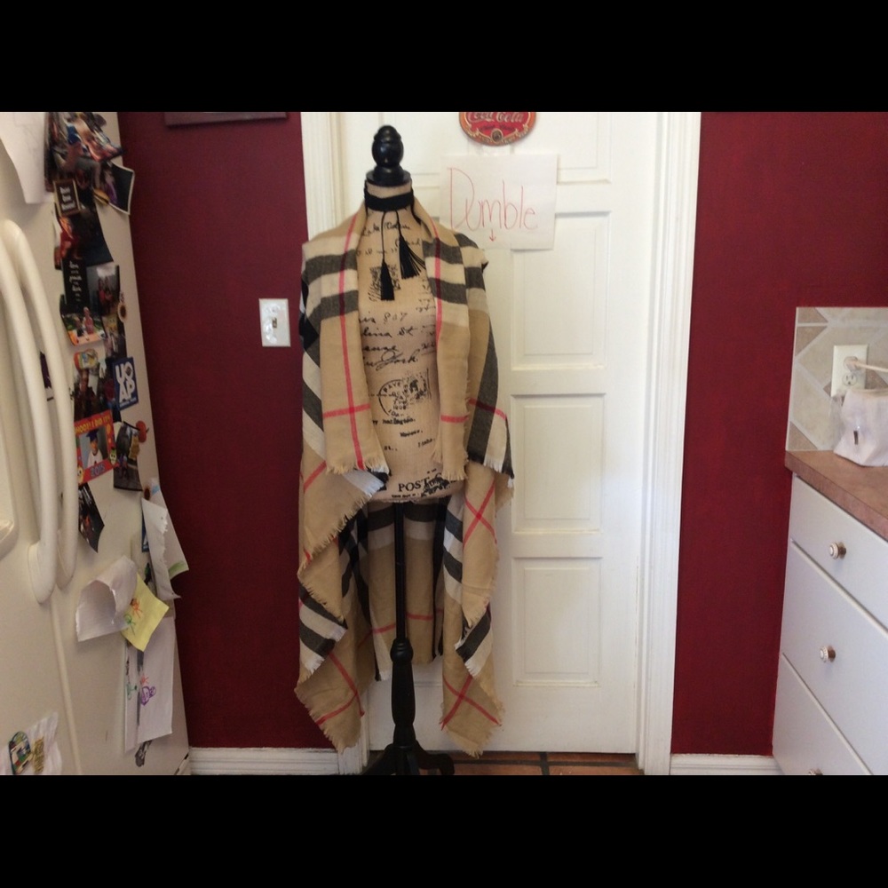 ❤️⚡️sale⚡️Plaid waterfall vest cardigan❤️ - Picture 3 of 7